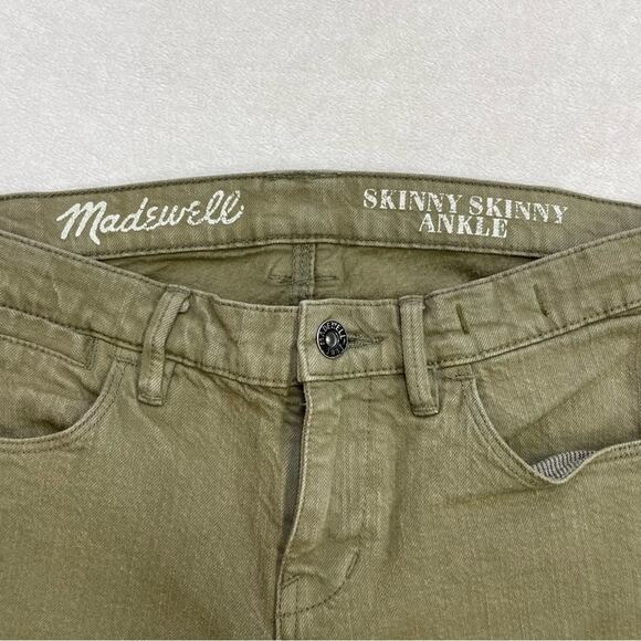 Madewell Sinny Skinny Ankle Jeans Size 26 - Picture 2 of 7